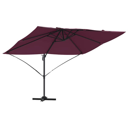 Umbrella Bordeaux Red 351 x 250 x 260 cm