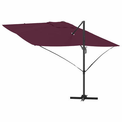 Umbrella Bordeaux Red 351 x 250 x 260 cm