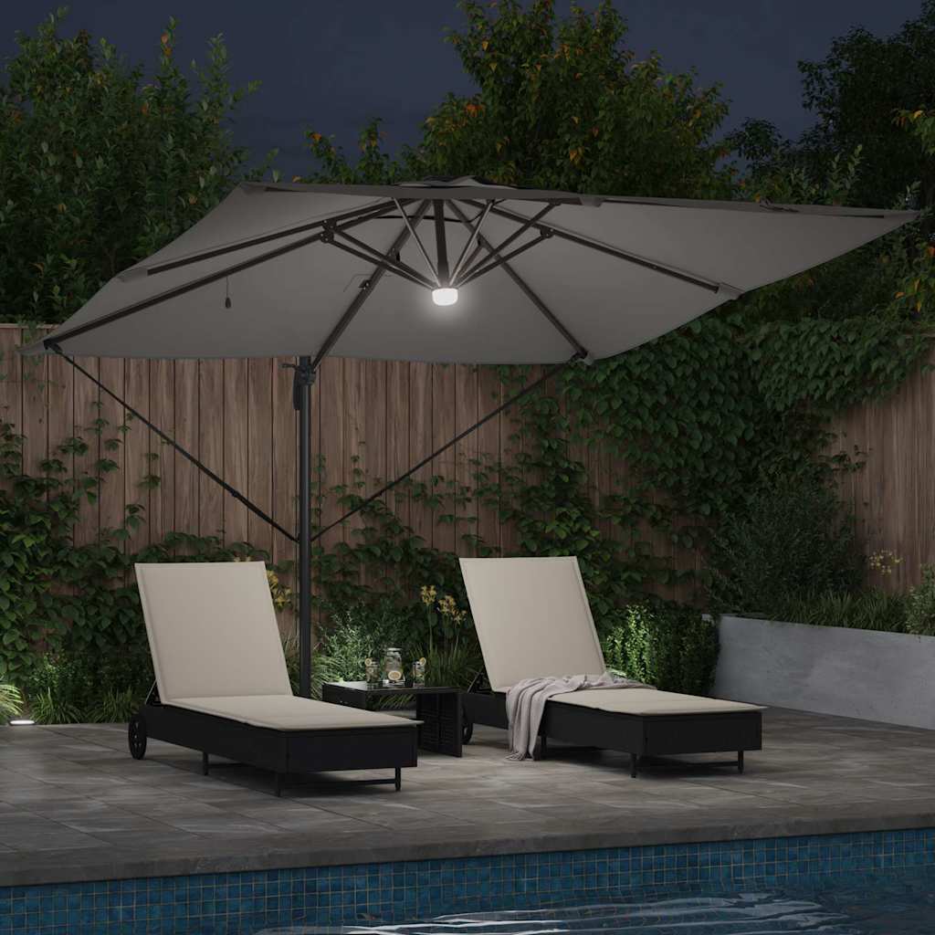 Roma Parasol Anthracite 286 x 284 x 270 cm