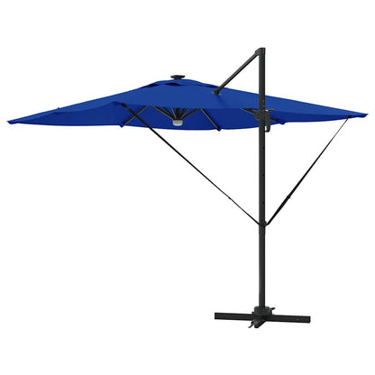 Roma Parasol Blue 286 x 284 x 270 cm Aluminium and Polyester