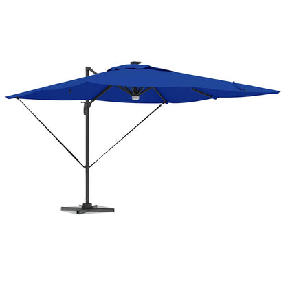 Roma Parasol Blue 286 x 284 x 270 cm Aluminium and Polyester