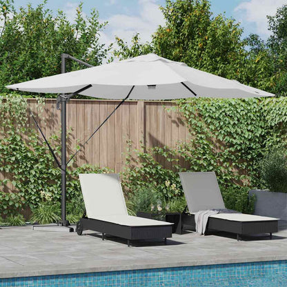 Umbrella Sand 351 x 250 x 253 cm Polyester and Aluminium