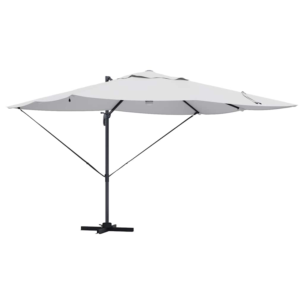 Umbrella Sand 351 x 250 x 253 cm Polyester and Aluminium