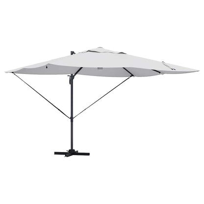 Umbrella Sand 351 x 250 x 253 cm Polyester and Aluminium