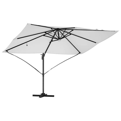 Umbrella Sand 351 x 250 x 253 cm Polyester and Aluminium