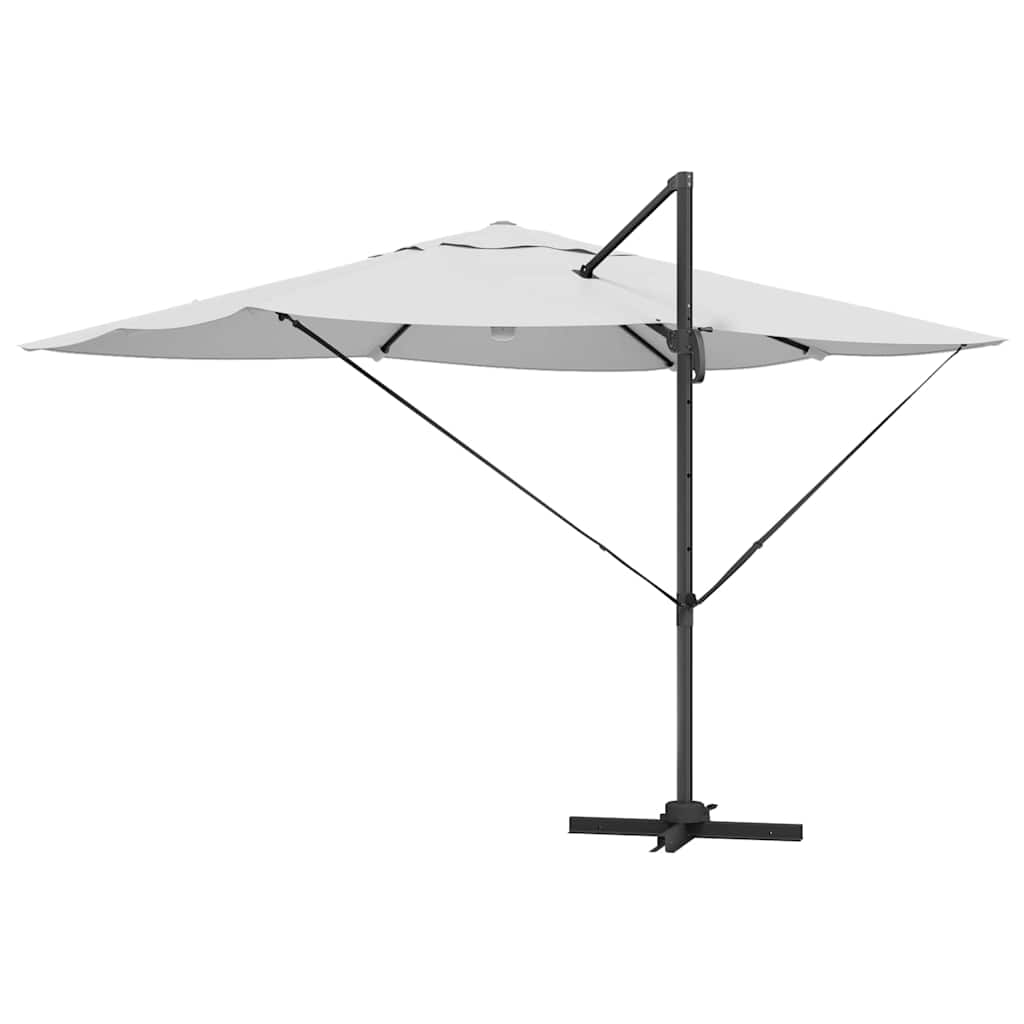 Umbrella Sand 351 x 250 x 253 cm Polyester and Aluminium