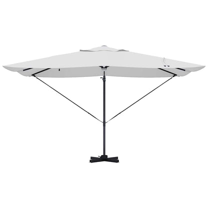 Umbrella Sand 351 x 250 x 253 cm Polyester and Aluminium