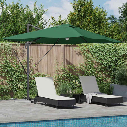 Umbrella Green 351 x 250 x 253 cm Polyester and Aluminium