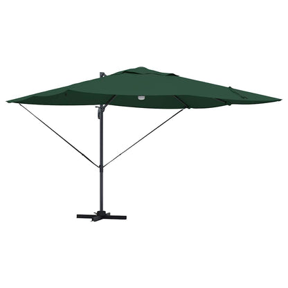 Umbrella Green 351 x 250 x 253 cm Polyester and Aluminium