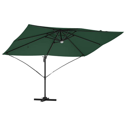 Umbrella Green 351 x 250 x 253 cm Polyester and Aluminium