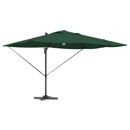 Umbrella Green 351 x 250 x 253 cm Polyester and Aluminium