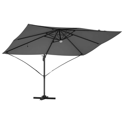 Umbrella Anthracite 351 x 250 x 253 cm Polyester and Aluminium