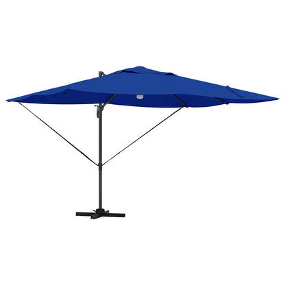 Umbrella Azurblau 351 x 250 x 253 cm Polyester and Aluminium