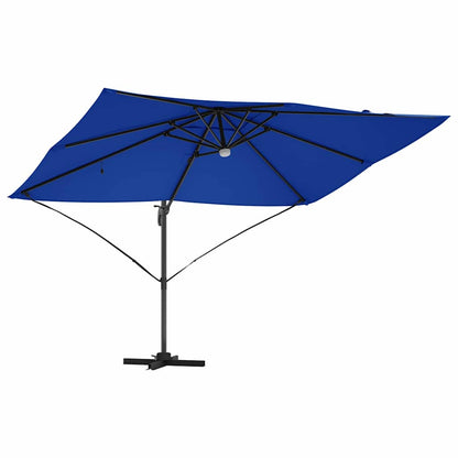 Umbrella Azurblau 351 x 250 x 253 cm Polyester and Aluminium