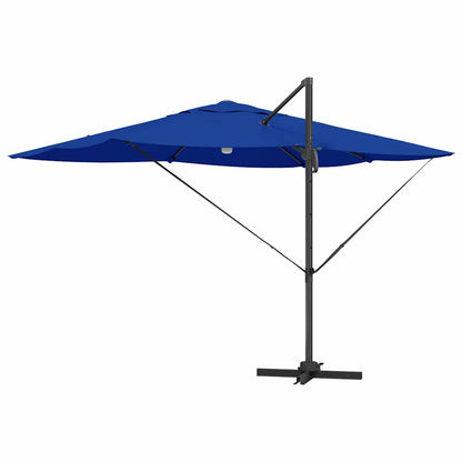 Umbrella Azurblau 351 x 250 x 253 cm Polyester and Aluminium