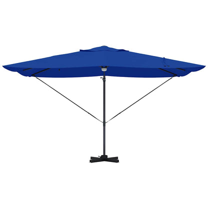 Umbrella Azurblau 351 x 250 x 253 cm Polyester and Aluminium