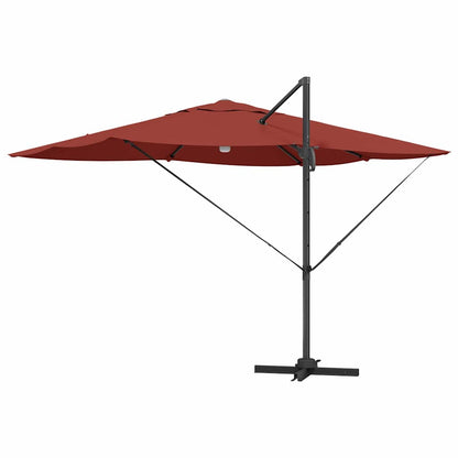 Umbrella Terracotta 351 x 250 x 253 cm Polyester and Aluminium
