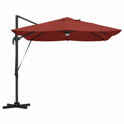 Umbrella Terracotta 351 x 250 x 253 cm Polyester and Aluminium