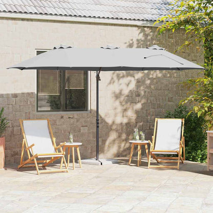Umbrella Sand 372 x 198 x 243 cm Polyester and Aluminium