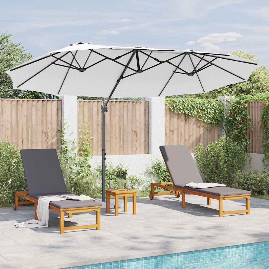 Umbrella Sand 372 x 198 x 243 cm Polyester and Aluminium