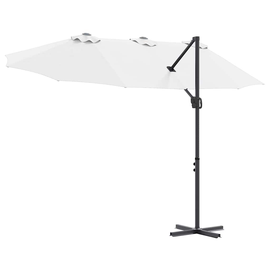 Umbrella Sand 372 x 198 x 243 cm Polyester and Aluminium