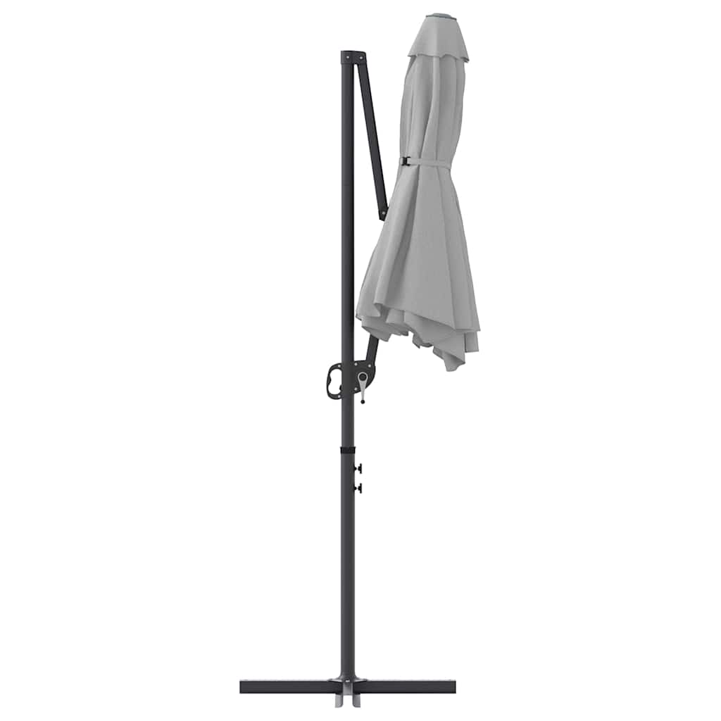 Umbrella Sand 372 x 198 x 243 cm Polyester and Aluminium