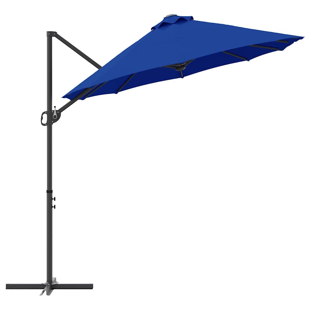 Umbrella Azurblau 372 x 198 x 243 cm Polyester and Aluminium