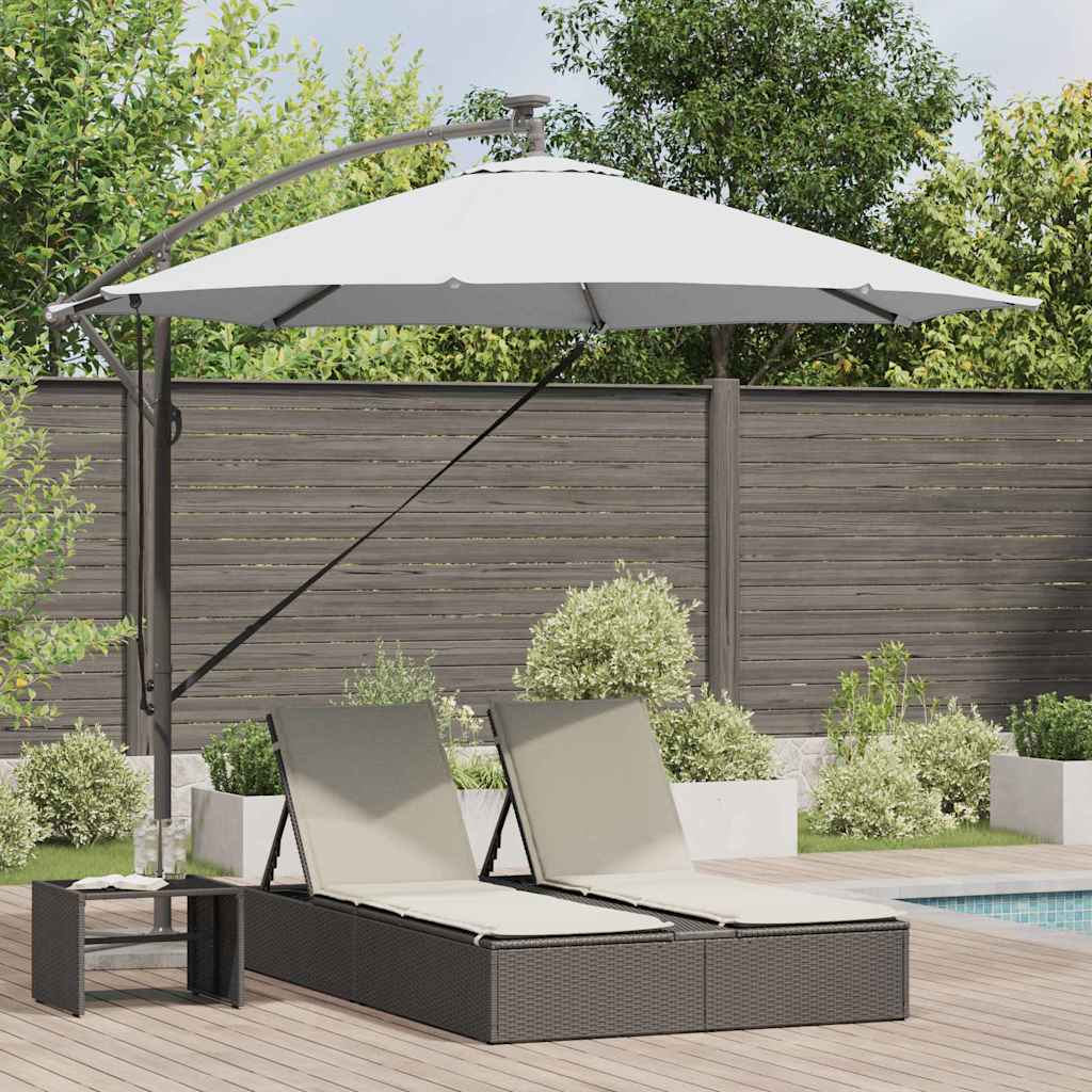 Umbrella Sand 294 x 294 x 248 cm Polyester and Aluminium