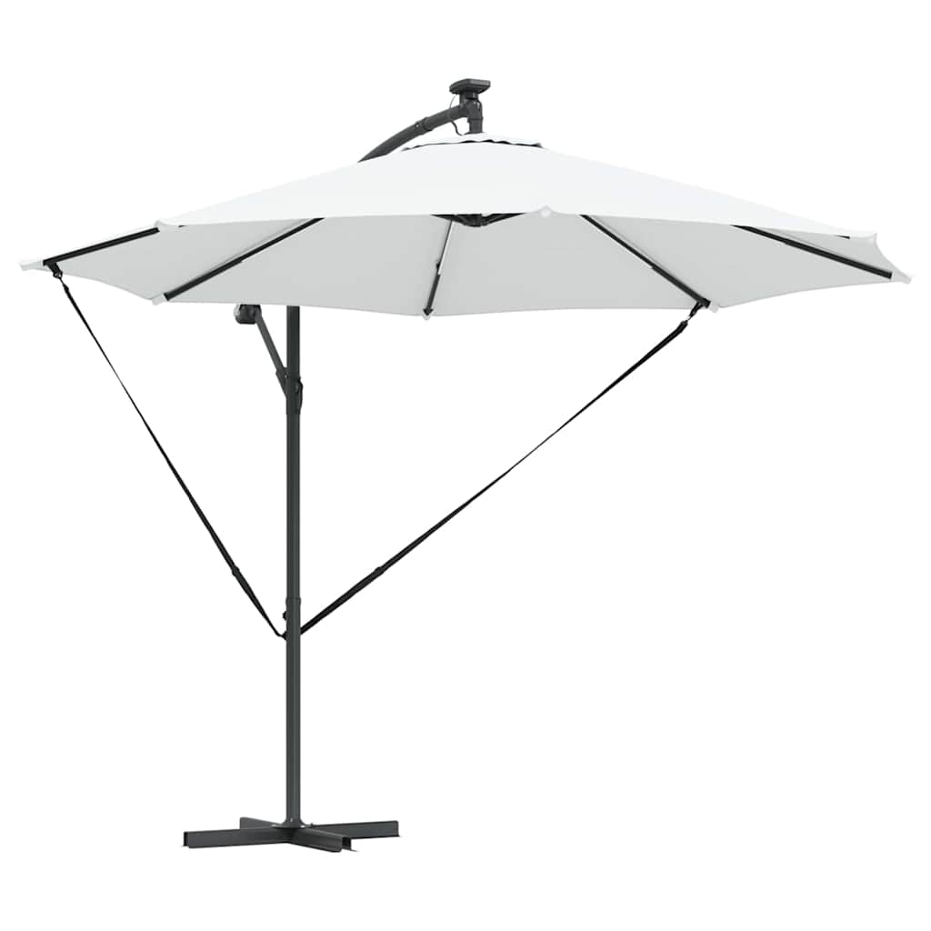 Umbrella Sand 294 x 294 x 248 cm Polyester and Aluminium