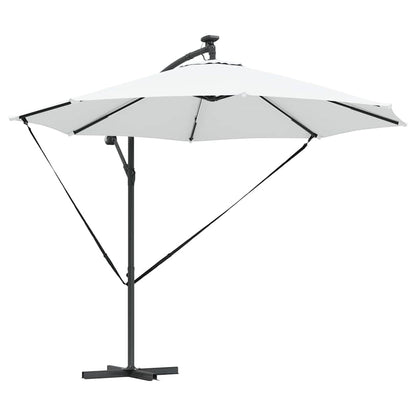Umbrella Sand 294 x 294 x 248 cm Polyester and Aluminium