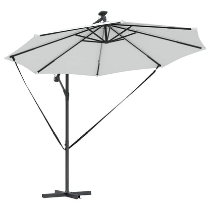 Umbrella Sand 294 x 294 x 248 cm Polyester and Aluminium