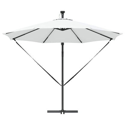 Umbrella Sand 294 x 294 x 248 cm Polyester and Aluminium
