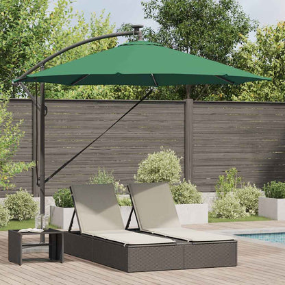 Umbrella Green 294 x 294 x 248 cm Polyester and Aluminium
