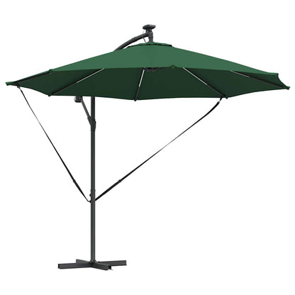 Umbrella Green 294 x 294 x 248 cm Polyester and Aluminium