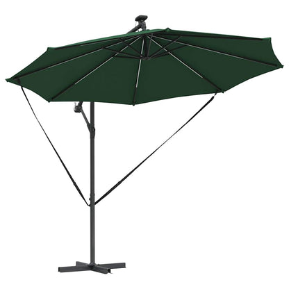 Umbrella Green 294 x 294 x 248 cm Polyester and Aluminium