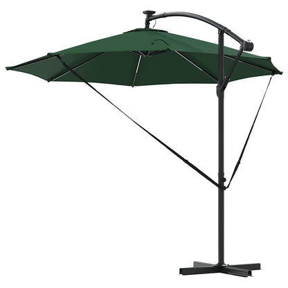 Umbrella Green 294 x 294 x 248 cm Polyester and Aluminium