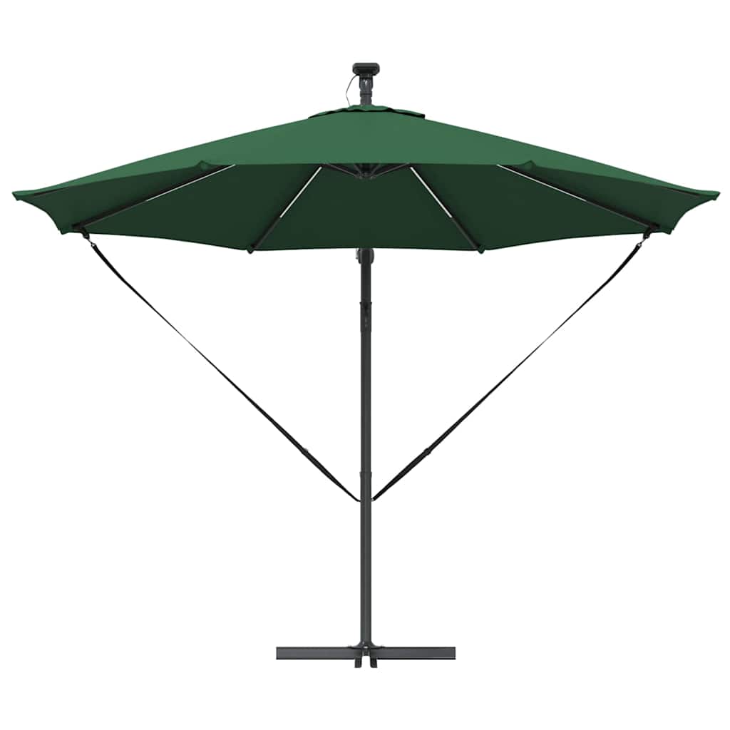 Umbrella Green 294 x 294 x 248 cm Polyester and Aluminium