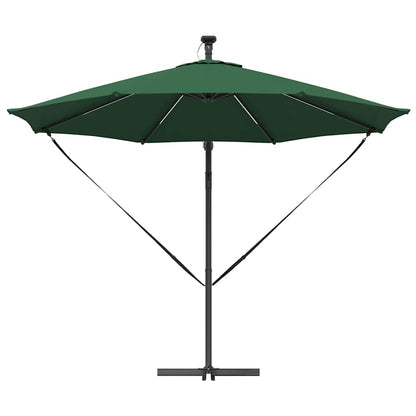 Umbrella Green 294 x 294 x 248 cm Polyester and Aluminium