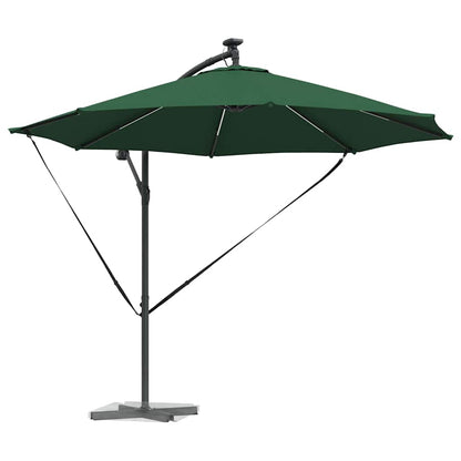Umbrella Green 294 x 294 x 248 cm Polyester and Aluminium