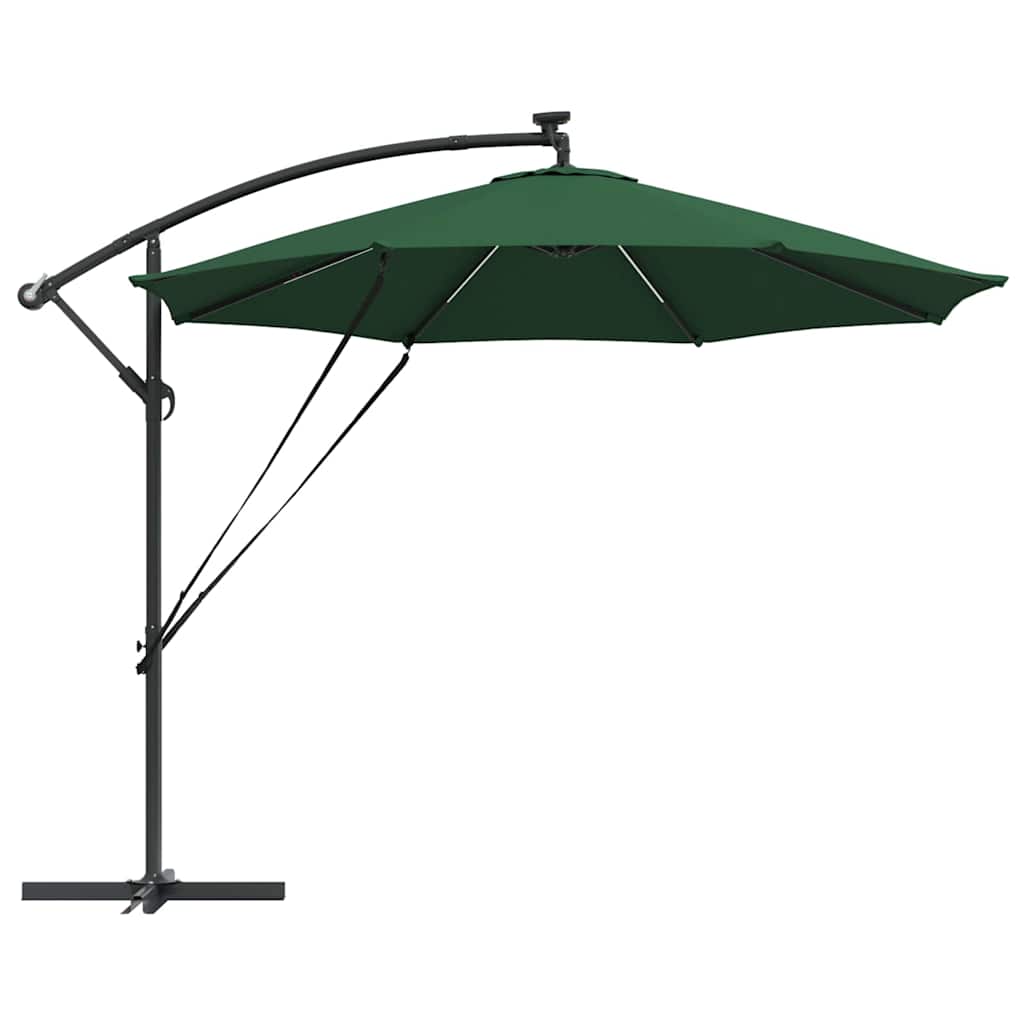 Umbrella Green 294 x 294 x 248 cm Polyester and Aluminium