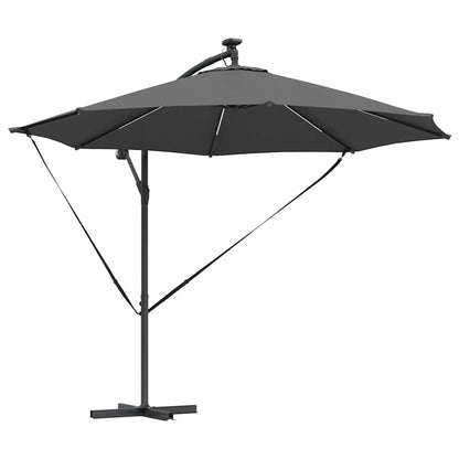 Umbrella Anthracite 294 x 294 x 248 cm Polyester and Aluminium