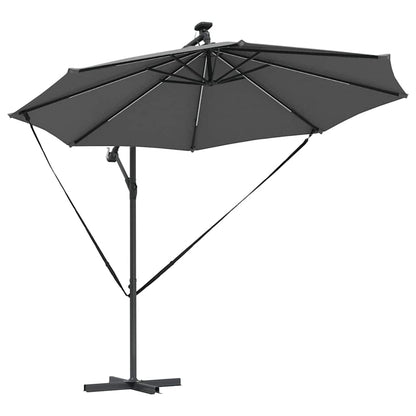 Umbrella Anthracite 294 x 294 x 248 cm Polyester and Aluminium