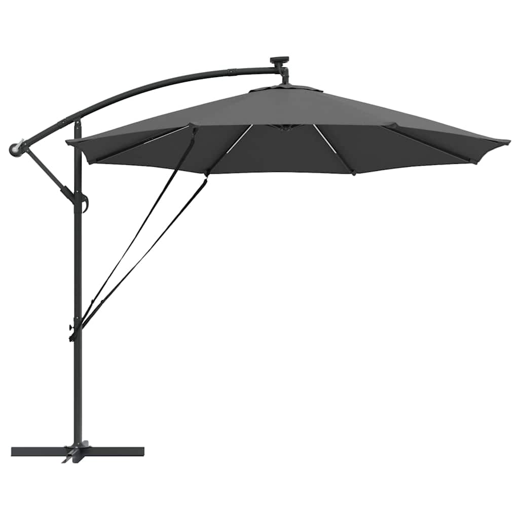 Umbrella Anthracite 294 x 294 x 248 cm Polyester and Aluminium