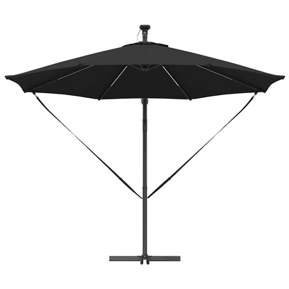 Umbrella 294 x 294 x 248 cm Polyester and Aluminium Black