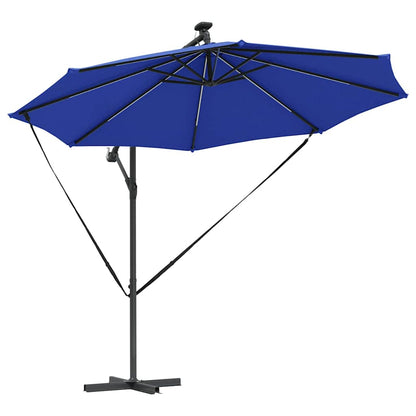 Umbrella Azurblau 294 x 294 x 248 cm Polyester and Aluminium