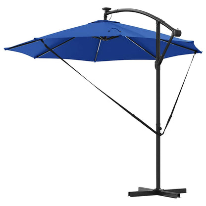 Umbrella Azurblau 294 x 294 x 248 cm Polyester and Aluminium