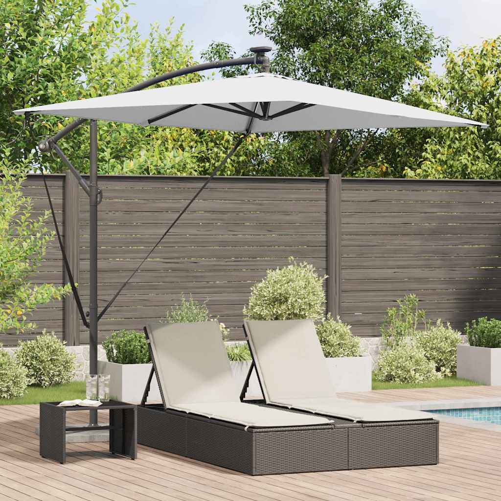 Umbrella Sand 294 x 200 x 270 cm Polyester and Aluminium