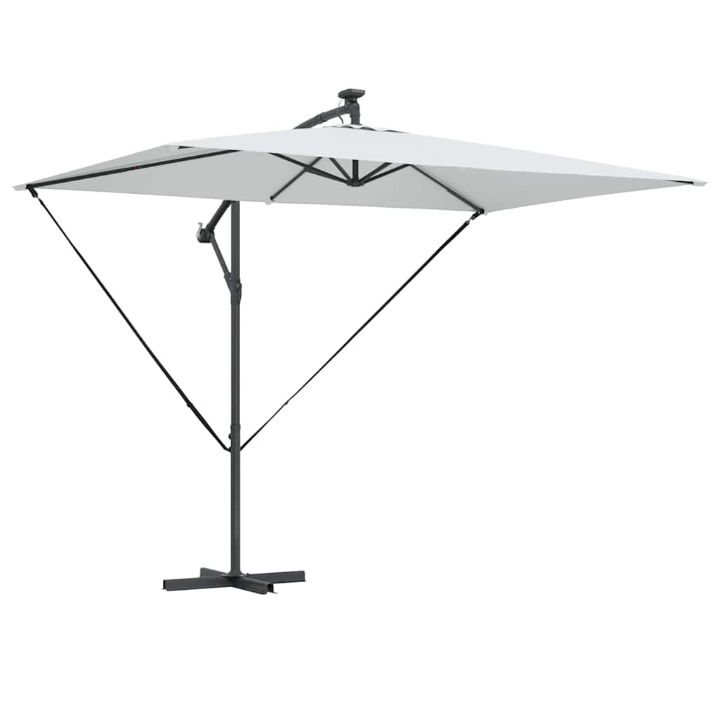 Umbrella Sand 294 x 200 x 270 cm Polyester and Aluminium
