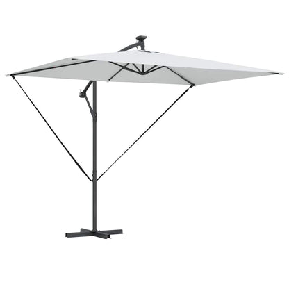 Umbrella Sand 294 x 200 x 270 cm Polyester and Aluminium