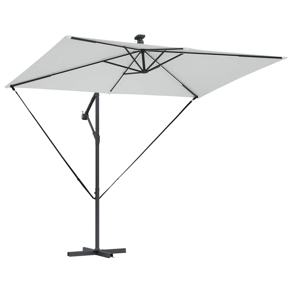 Umbrella Sand 294 x 200 x 270 cm Polyester and Aluminium